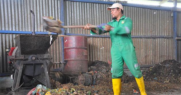 Rumah Komposter DKP, Hasilkan 20 Ton Pupuk Perbulan